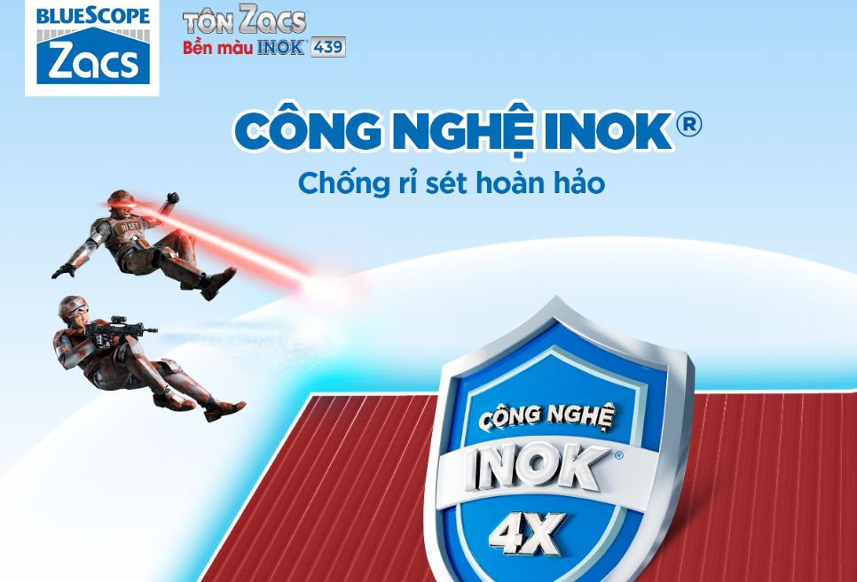 Các công nghệ nổi bật trong sản phẩm tôn Hoa Sen và tôn Zacs